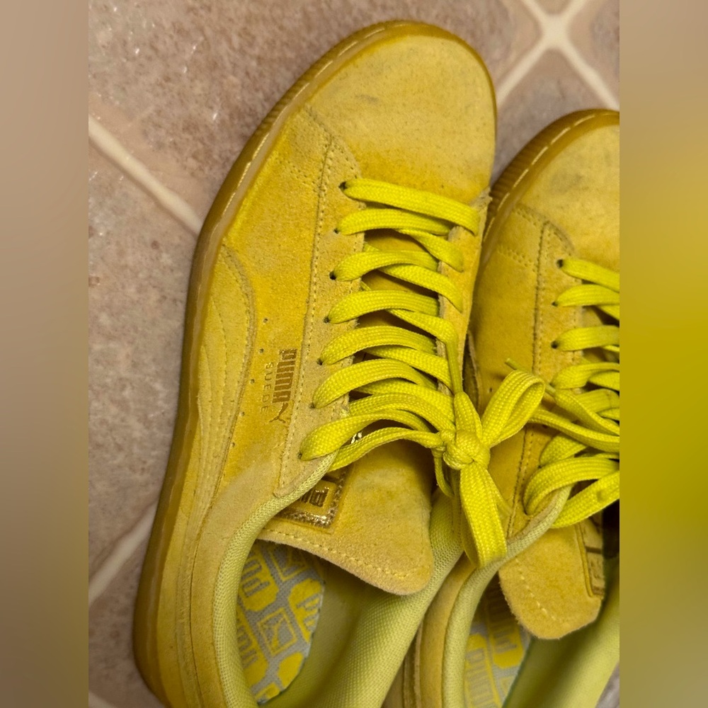 Puma Vibrant Yellow Sneakers